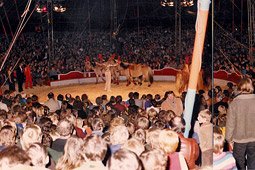 Laatste voorstelling van circus Toni Boltini.